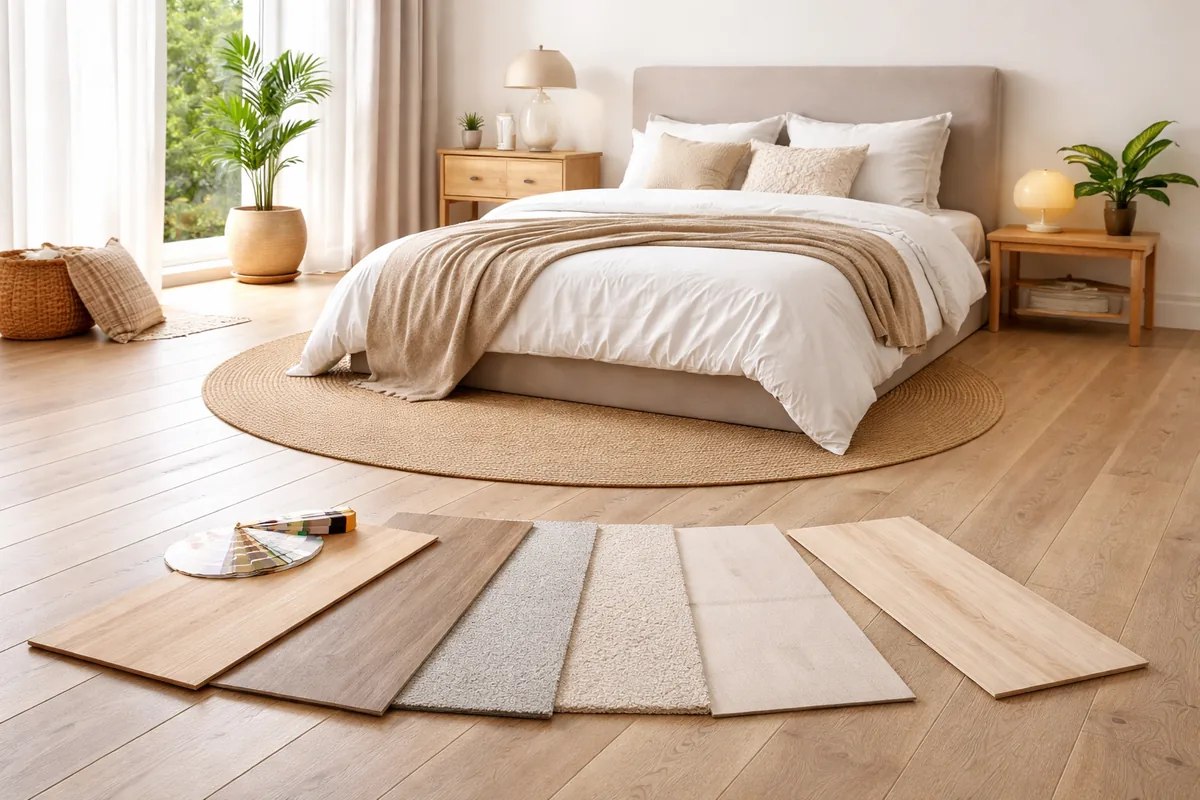 Comment choisir le bon revêtement de sol pour une chambre de 12 m²