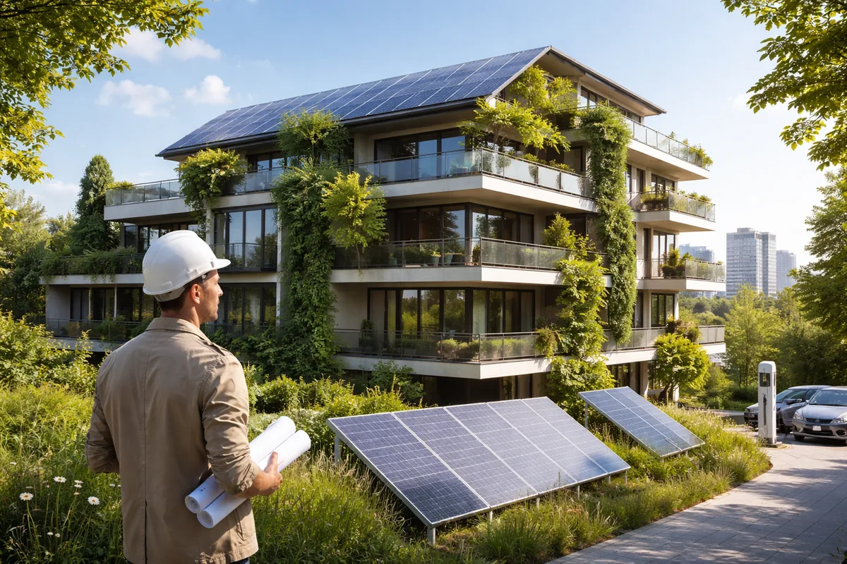 Les défis de l'intégration des technologies vertes dans l'immobilier