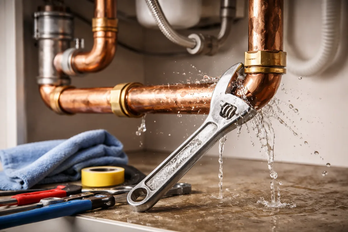 Comment réparer des fuites d'eau dans les tuyaux de votre maison