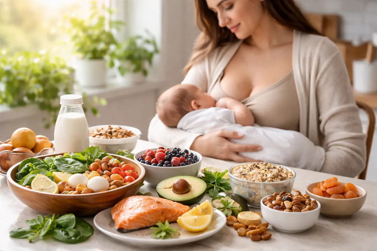 Quels aliments favoriser pour un allaitement apaisé et équilibré